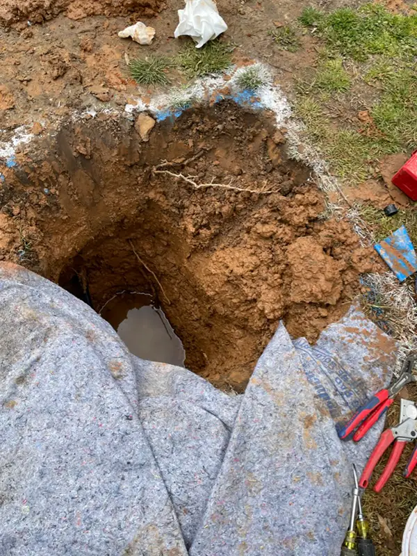 Sewer line repair